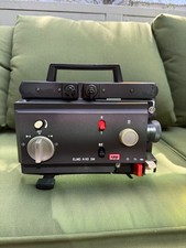ELMO K-100 SM 8Dual 8mm ADJUSTABLE SPEED MOVIE PROJECTOR DEADSTOCK