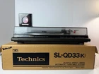 TECHNICS SL-QD33 Direct Drive Automatic Turntable Working Condition w/ Box