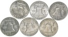 1957-D Franklin Half Dollar AU 90% Silver *0800 — photo 4