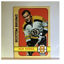 1972-73 Topps - Ken Hodge Boston Bruins #166 Ice Hockey NHL Card