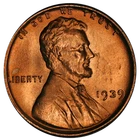1939-P Lincoln Cent Nice BU - STOCK