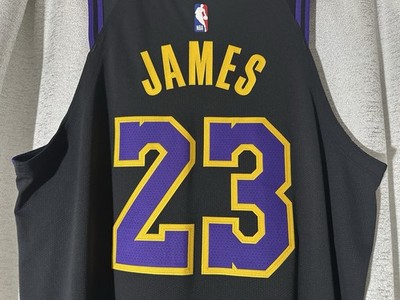 Nike NBA Lebron James Los Angeles Lakers Authentic City Edition