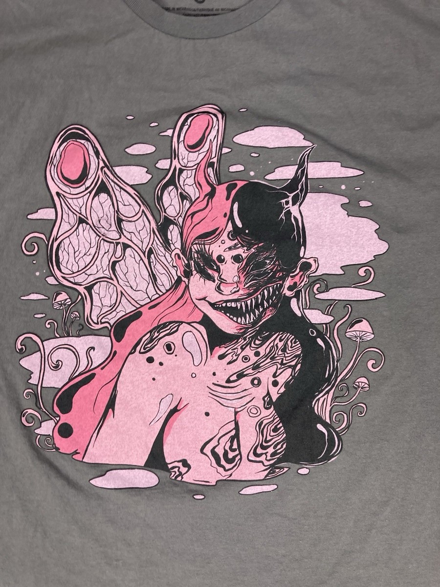 Melanie Martinez Portals Graphic T-shirt Men Large Gray Music