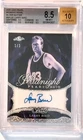 Larry Bird 2025 Leaf Pearl "Midnight Pearl Silver Glitter Auto" 1/3 BGS 8.5 / 10