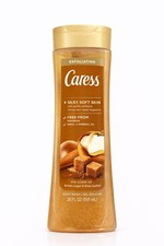  2 Caress Exfoliating Shea Butter  Brown Sugar Body Wash-20oz. Each