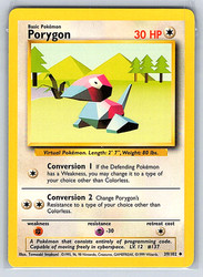 Porygon 39/102 Base Set Uncommon