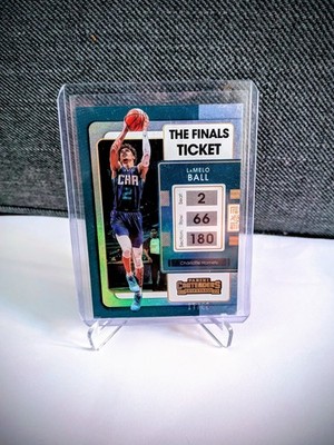2021-22 Panini Contenders - LaMelo Ball #6 the Finals Ticket /49
