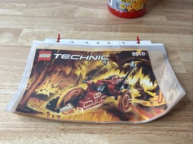 Lego TECHNIC Lava Robo Riders 8510 Complete CIB w/ Instructions & Canister