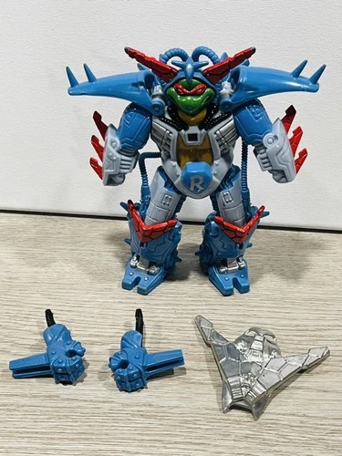 Vintage 1994 TMNT Cyber Samurai Raphael Teenage Mutant Ninja Turtles Figure