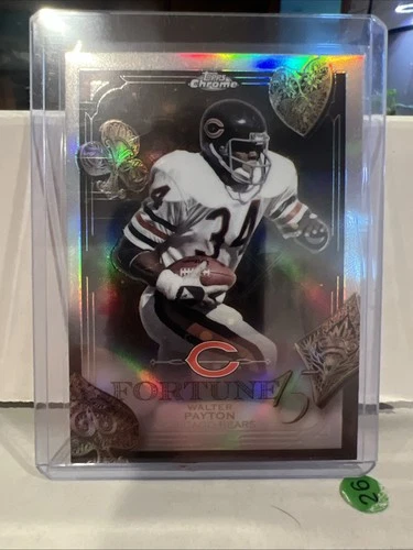 2025 Topps Chrome Walter Payton Refractor (RAW)