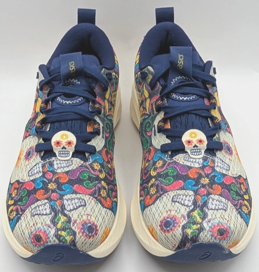 Scarpe donna Asics Gel Noosa Tri 16 edizione limitata Día De Muertos taglia 8 - Immagine 3 di 4