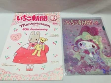 Sanrio Newspaper(ICHIGO SHINBUN) 50th holo Clear file(My Melody & Kuromi)  2025