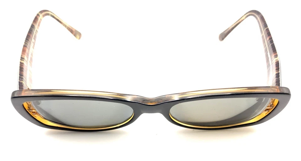 Gafas de sol Jean Lafont Paris Lampedusa 512 marrón negro monturas diseñador de Francia Foto 3 de 4