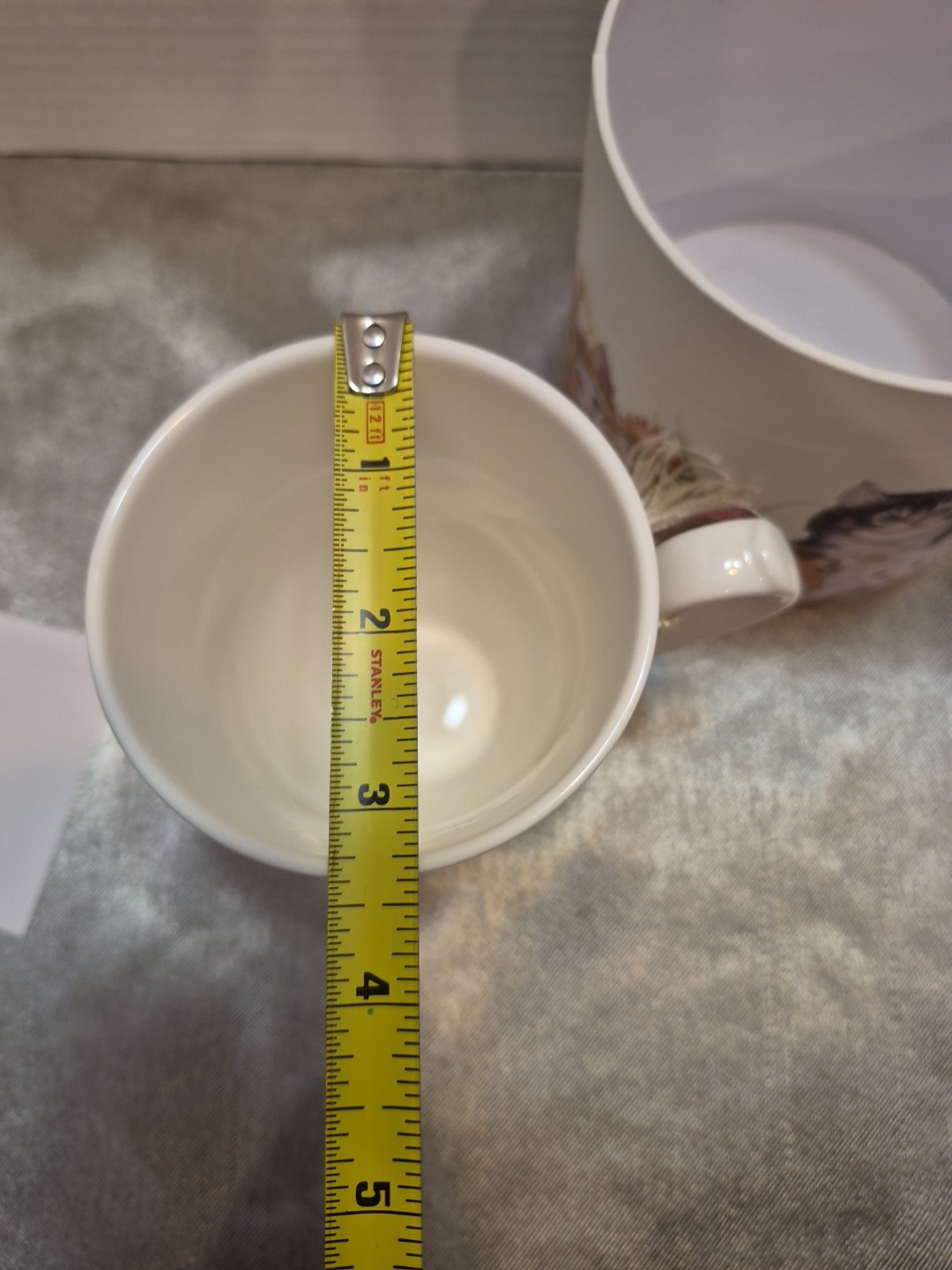 Delton Porcelain Kitten Teacup & Saucer Gift 