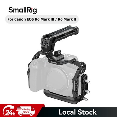 SmallRig R6 Mark III Kamera Cage Kit mit oberem Griff und Kabelklemme - 5955