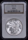 1903 Morgan Silver Dollar $1 NGC MS64 - White & Lustrous!