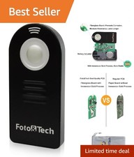 FTML-L3 Wireless Remote Control for Nikon Cameras - 16ft Range, Ergonomic Design