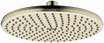 Hansgrohe 04824 Locarno 1.75 GPM Single Function Shower Head - Nickel