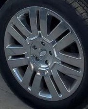 2010 Edge Oe Wheel 20x7-12 Tpms 7 Split Spokes Chrome Clad Excl. Sport Model