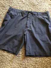 Faherty Mens All Day Shorts Drawstring Hybrid Stretch Size 36 Casual 9" Inseam