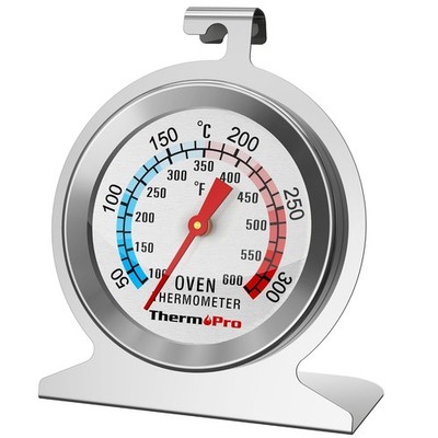 ThermoPro Ofenthermometer AOT200 Analog ØZifferblatt Edelstahl Silber
