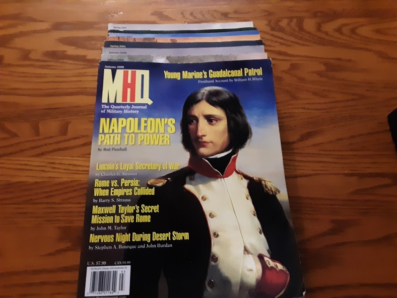 MHQ Military History Quarterly LOT of 8 magazines