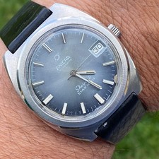 Enicar Sherpa D Automatik Taucheruhr Grey Dial Vintage 36mm Uhr 