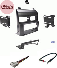 Car Stereo Dash Kit, Wire Harness, and Antenna Adapter for Installing a Double D