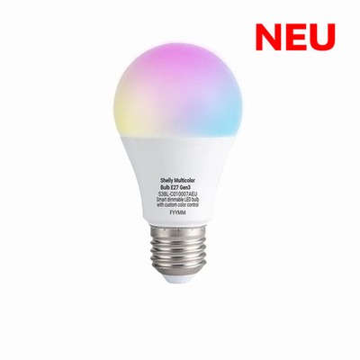 Shelly Multicolor Bulb E27 Gen3