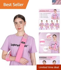 Adjustable Arm Sling for Adults and Children - Lightweight Shoulder Immobilizer