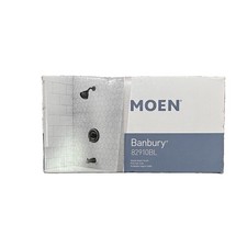 Moen Banbury Tub  Shower Faucet with Valve Matte Black 82910BL