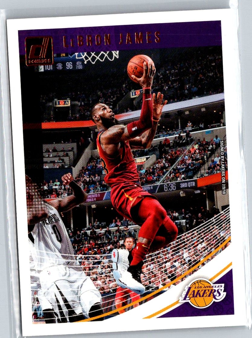 2018-19 Donruss LeBron James #94 Cavaliers NBA