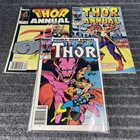 Vintage Marvel Comics The Mighty Thor Annual #11/12/13 Double Sized Comic Books