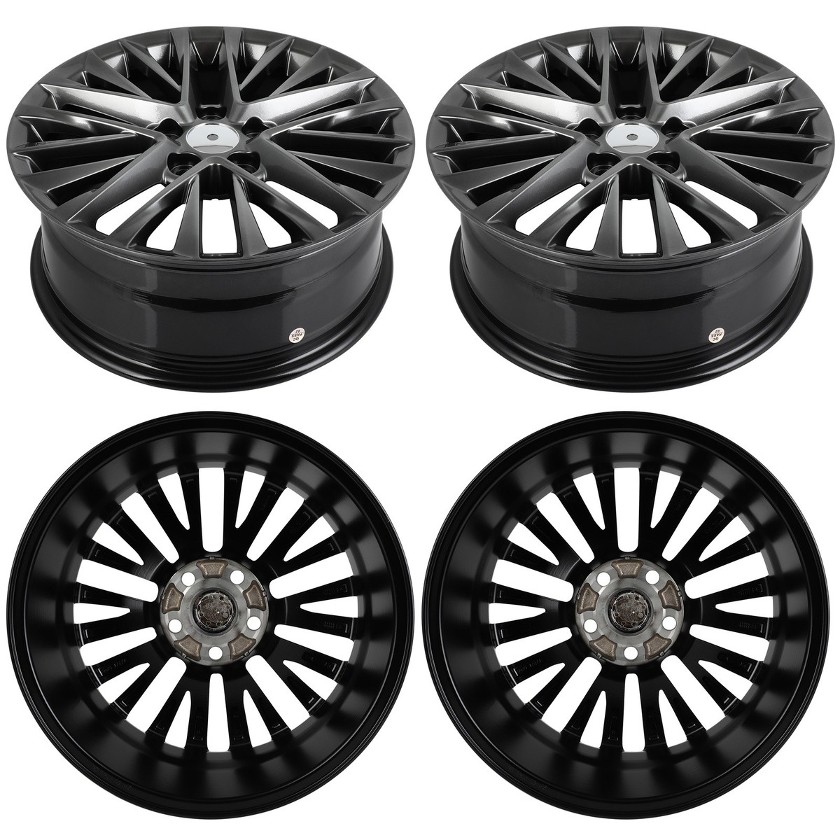 4PCS 17 inch wheel Rim 17x7 inch 5x114.3 PCD +45mm Offset 60.1mm