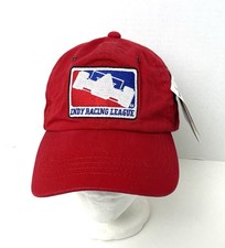 Vintage NWT Indy Racing League Logo IRL Indy F1 StrapBack Hat Cap New with Tags