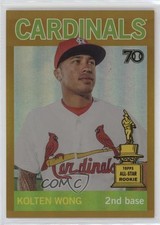 2021 Topps All-Star Rookie Cup Base Statue Gold Foil /50 Kolten Wong #20 0v0