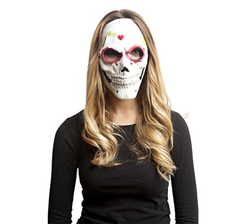 Наденьте маску На Мой Другой костюм с черепом.