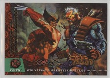 1994 Fleer Ultra Marvel X-Men Wolverine's Greatest Battles Wolverine Cable 1k8t