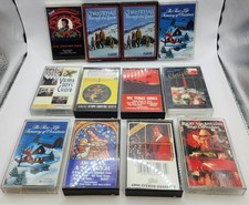 Vintage Set Of 12 Christmas Cassette Tapes