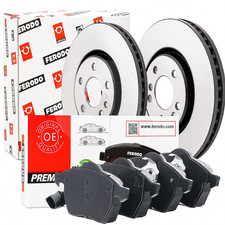 Set Disques Et Plaquettes de Frein Avant ferodo Pour VW Passat B5 à Partir 1996