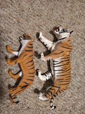 Tiger Figure Safari Ltd Toy Figurine Large 10" Realistic 2007 Animal Cat ZOO Toy