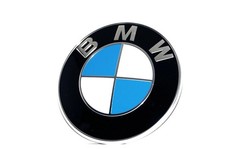 Genuine BMW Badge Emblem 82mm, OEM E85 E86 Z4, F07 F10 F11, E63 E64, F06 F12 F13