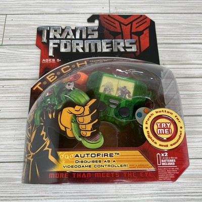 NEW Autofire Video Game Controller Transformers Movie TECH RID 2007 Hasbro