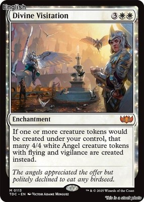 Divine Visitation EN [TDC - 113] - NM TCG MTG