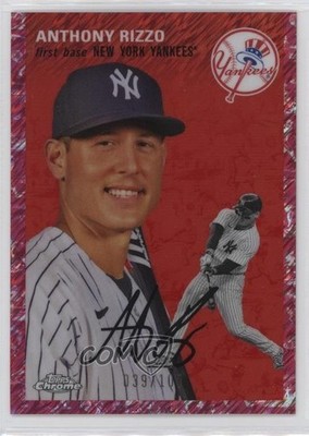2023 Topps Chrome Platinum Anniversary /100 Anthony Rizzo #384 tw0