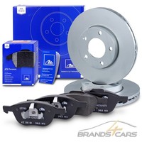 ATE Bremsscheiben Ø278 +Ceramic BremsbelÄGe Vorne FÜR Mazda 3 BK BL 5 CR CW