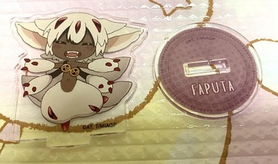 Made in Abyss Mini Figur Acryl Ständer Faputa Exklusiver Shop Artikel
