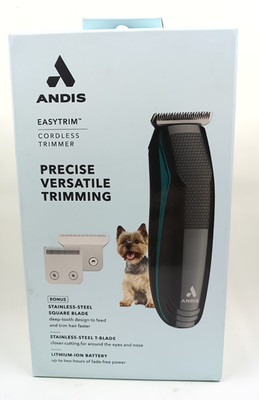 Andis EASYTRIM Cordless Trimmer Dog Clipper CLT-3 BRAND NEW