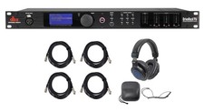 DBX DriveRack PA2 Sound Signal Processor Speaker Manage System Headphones Cables