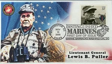 BDAOCITW KSC Cachets 3962 Distinguished Marines Chesty Puller Marine Barracks